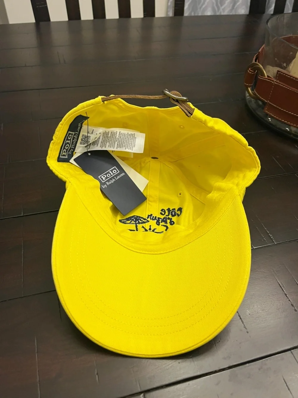 Polo Ralph Lauren Côte d’Azur Hat Cap new yellow Strap Back One Size